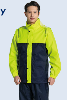 BD 521 투피스 ● POLYESTER 100% ● 형광 옐로우 ● 95 ~ 115 BD 521 투피스  ● POLYESTER 100% ● 형광 옐로우 ● 95 ~ 115