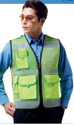 ksk79, 폴리100%, 사이즈 M~4XL, 형광안전 조끼,