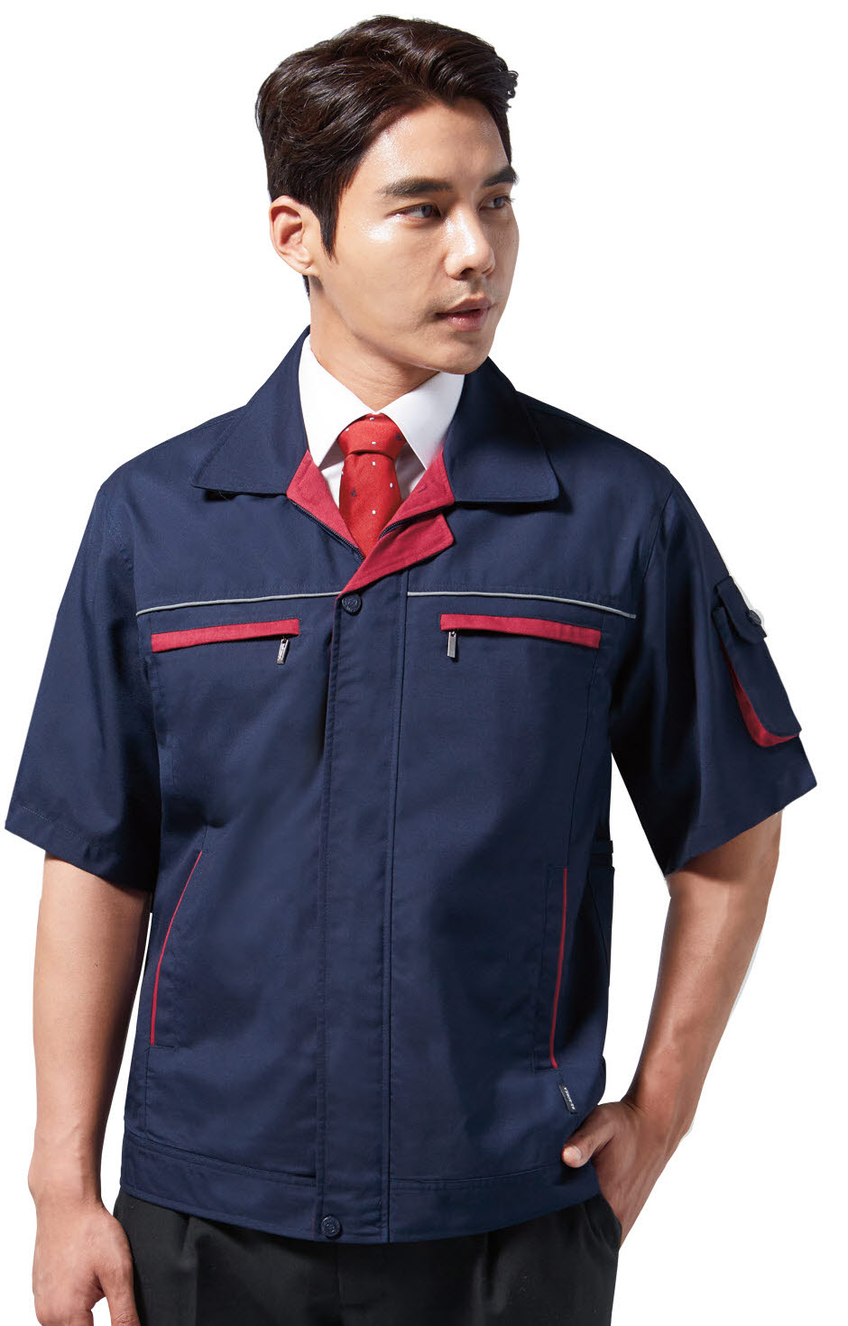 KSK-1401,폴리에스터65%, 나이론35%, T/R트로피칼, 흡한속건사이즈 S~4XL