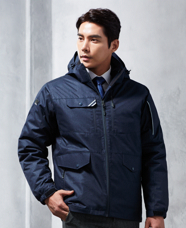 KSK190  제품소재  POLYESTER  특징  NAVY  단독착용가능한 분리형 내피  심플&모던한 디자인  3M고휘도 반사테잎 & YKK 지퍼  사이즈  M/L/XL/2XL/3XL/4XL/5XL