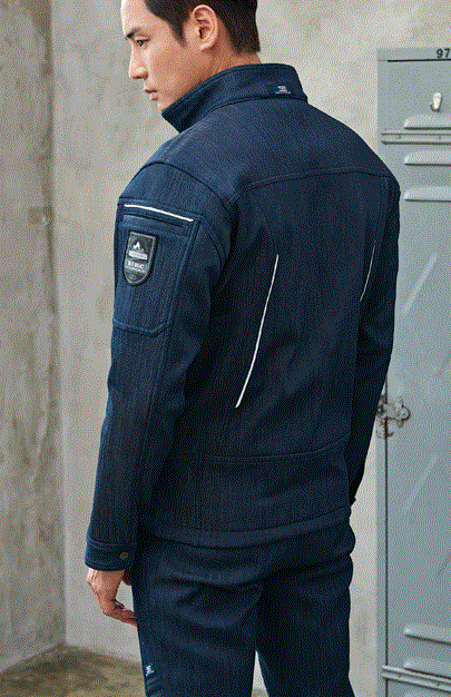 TB-474J / TB-474P 소재	COTTON 70%, POLYESTER 28%, SPAN 2% 사이즈	상의 : M , L , XL , 2XL , 3XL , 4XL 하의 : 28 , 30 , 32 , 34 , 36 , 38 , 40 색상	INDIGO BLUE (인디고 블루) 원단	안쪽면 기모 인타록 본딩 특징	정전기 차폐 안감 / YKK 지퍼 사용 / 홑겹타입, 하의 31900원