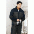 TB-471J / TB-471P,COTTON 68%, POLYESTER 30%, SPAN 2% 사이즈 상의 : M , L , XL , 2XL , 3XL , 4XL 하의 : 28 , 30 , 32 , 34 , 36 , 38 , 40 색상	BLACK DENIM (블랙 데님) 특징	정전기 차폐 안감 / 하의 히든 시보리 밑단 / YKK 지퍼 사용 충전재 패딩 (POLYESTER 100%),하의 35200원