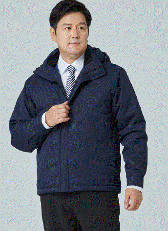 ​W-898 진곤색, W-899 진회색,Polyester 100% (Stretch, TPU 필름) S I Z E  M / L / XL / 2XL / 3XL / 4XL / 5XL ‌ ‌ ‌ ‌- 국산 스트레치 원단을 사용하여 촉감과 신축성이 우수함  - 투습 방수 기능의 TPU 필름 가공하여 착용감이 쾌적함  - 고밀도 소프트 터치 충전재를 사용하여 보온성이 좋음  ‌- 방수 기능이 있는 고급 주머니 지퍼를 사용  - YKK 고급 지퍼 사용  - WR 가