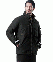 TBS-5105J 윈드쉴드 패딩 자켓 FABRIC  주: POLYESTER 100% 배: NYLON 100(코듀라 원사)   COLOR BLACK (블랙)   FEATURES 마이크로 패딩 YKK 반사 프린트 지퍼 발열 안감 / 에어쿠션 메쉬 안감 사용 고강도 옥스포드 소재 배색 테프론 발수 가공 등판 스트레치 기능 방수 방풍 2L 소재 야간 식별 반사띠 부착