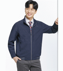 SM-J2301/춘하 펀칭 스판 자켓/여름 스판 점퍼/점퍼/회사 유니폼/곤색