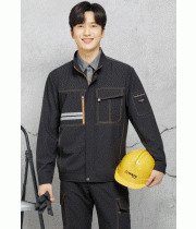 SM-J2501 下 SM-P2501,Fabric POLYESTER 98% PU 2%  Color BLACK  Size M, L, XL, 2XL, 3XL, 4XL  1) 춘,하복용으로 착용 가능한 스판 소재 2) 지퍼 색상, 봉사 스티치 포인트 3) 가슴 주머니 ,지퍼 주머니 등 수납이 용이함. 4) 어깨 선, 등판, 주머니 부분에 야광 테이프를 사용하여 안전성을 부여함. 5) 상,하 세트