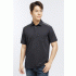 TS-2502 Fabric POLYESTER 100%  Color BLACK / GRAY  Size M, L, XL, 2XL, 3XL, 4XL  1) 신축성,통기성이 좋은 티셔츠 소재 2) 어깨 부분과 단작 내부 배색 처리 3) 어깨 배색 부분 좌,우 야광 전사 처리로 안전성 부여