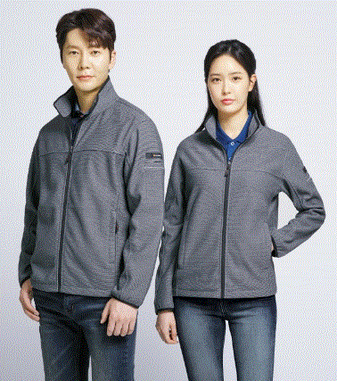 WM- J6504 추,동 겸용 플리스 본딩 자켓  FABRIC POLYESTER 100%  COLOR GREY  SIZE S, M,L,XL,2XL,3XL,4XL
