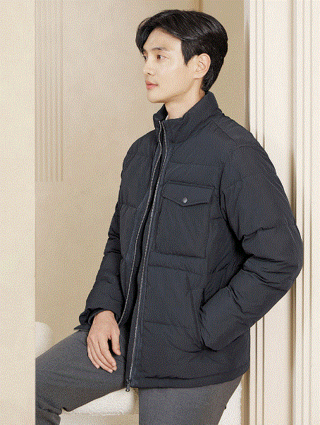 UBS2317,  POLYESTER 100%, 충전재 볼패딩 NAVY Size: S / M / L / XL / 2XL / 3XL / 4XL