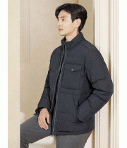 UBS2317,  POLYESTER 100%, 충전재 볼패딩 NAVY Size: S / M / L / XL / 2XL / 3XL / 4XL