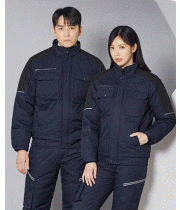 UBS-7007(상하복), 청지, 상하패댕,  바지 기모 스판, 사이즈 M~4XL,  YKK지퍼, 사이즈 28~40