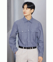 UBS 402 COTTON 100%, 청해지 / 상의 INDIGO BLUE Size: 95~120