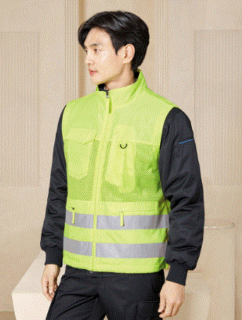 SV 1 POLYESTER 100% YELLOW 형광 노랑 Size: M / L / XL / 2XL / 3XL / 4XL