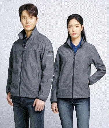 WM-J6504 추,동 겸용 플리스 본딩 자켓  FABRIC POLYESTER 100%  COLOR GREY  SIZE S, M,L,XL,2XL,3XL,4XL
