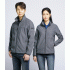 WM-J6504 추,동 겸용 플리스 본딩 자켓  FABRIC POLYESTER 100%  COLOR GREY  SIZE S, M,L,XL,2XL,3XL,4XL