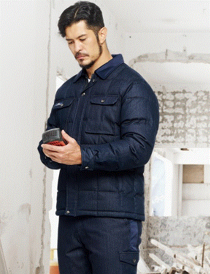 TB-472J / TB-472P, COTTON 81%, POLYESTER 17%, SPAN 2% 사이즈,상의 : M , L , XL , 2XL , 3XL , 4XL 하의 : 28 , 30 , 32 , 34 , 36 , 38 , 40 색상	INDIGO BLUE (인디고 블루) 특징	정전기 차폐 안감 / 하의 히든 이밴드 밑단 / YKK 지퍼 사용 충전재,상의,웰론 (POLYESTER 100%) , 하의 : 패딩 (POLYESTER 100%)