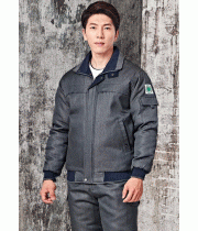 TB-64J / TB-64JP POLYESTER 65%, RAYON 35% 사이즈 상의 : M , L , XL , 2XL , 3XL , 4XL 하의 : 28 , 30 , 32 , 34 , 36 , 38 , 40 색상 GREY (그레이) 특징 정전기 차폐 안감 / 하의 히든 시보리 밑단 / YKK 지퍼 사용 충전재	패딩 (POLYESTER 100%)