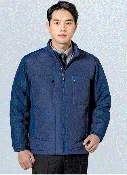 MT 2619, 웰론보온재, 색상 블루네이비, 폴리에스터100%, 사이즈 90~115