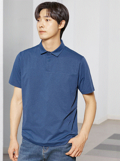 T-58, POLYESTER 100% BLUE Size: S / M / L / XL / 2XL / 3XL / 4XL