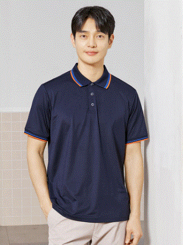 T-52, POLYESTER 93%, POLYURETHANE 7%, 폴리 스판 NAVY Size: S / M / L / XL / 2XL / 3XL / 4XL