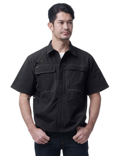 TBS-5241 블랙,  워크자켓 나이론 블랙