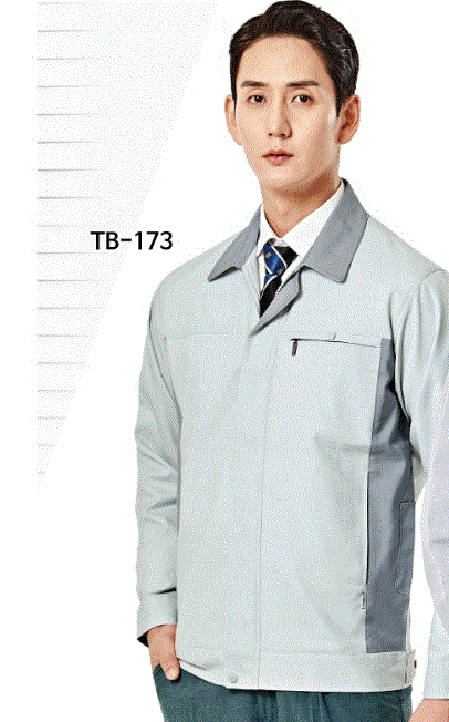 TB-173 , POLYESTER 65%, RAYON 35% 사이즈	M , L , XL , 2XL , 3XL , 4XL 색상	L.GREY (라이트 그레이) 원단	T/R 트로피컬