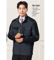 TB-1252 소재	NYLON 65%, POLYESTER 22%, SPAN 13% 사이즈	M , L , XL , 2XL , 3XL , 4XL 색상	GREY (그레이) 특징	YKK 파카링방지 지퍼 사용 / 홑겹타입 점퍼