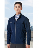 TB-1232 소재	NYLON 88%, SPAN 12% 사이즈	M , L , XL , 2XL , 3XL , 4XL 색상	NAVY (네이비) 특징	YKK 파카링방지 지퍼 사용 / 홑겹타입 점퍼