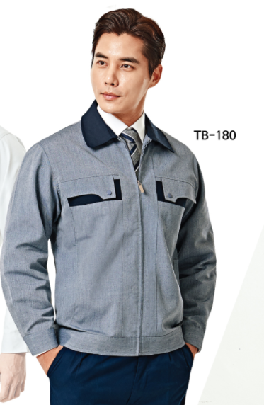 TB-180 소재	POLYESTER 65%, RAYON 35% 사이즈	M , L , XL , 2XL , 3XL , 4XL 색상	L.GREY (라이트 그레이) 원단	썬크로스 특징	YKK 지퍼 사용