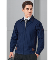 TB-313 소재	POLYESTER 65%, RAYON 35% 사이즈	M , L , XL , 2XL , 3XL , 4XL 색상	NAVY (네이비) 원단	TAK원단 사용 / T/R 트로피컬 특징	YKK 지퍼 사용