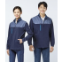 SM-J1801,  FABRIC : POLYESTER 100% (고신축사 원단)  ▶ COLOR : NAVY   ▶ S I Z E  : M / L / XL / 2XL / 3XL   ▶ 통기성, 신축성, 형태안정성 등이 뛰어난 소재.  ▶ 사무복과 서비스복 등으로 착용이 가능한 심플한 라인의 고급스러운 점퍼 스타일.  ▶ 특징 - 카라내부 땀 흡수 착용감이 좋은 소재사용