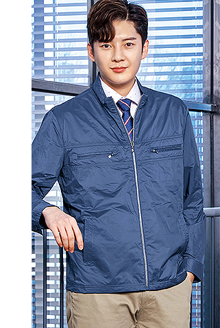 UBS 514,  POLYESTER 100% 국내산 원단 메모리 원단 BLUE Size: S / M / L / XL / 2XL / 3XL / 4XL