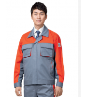 KSK720  제품소재  T/C  특징  GRAY톤과 깔끔한 ORANGE 배색  사이즈  M/L/XL/2XL/3XL/4XL 하의28~40