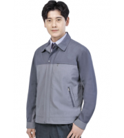 ACE-301, FABRIC : POLYESTER 65% RAYON 35% (T/R SHADOW TROPICAL) COLOR : GREY, SIZE:  S(90), M(95), L(100), XL(105), XXL(110), XXXL(115), 4XL(120)