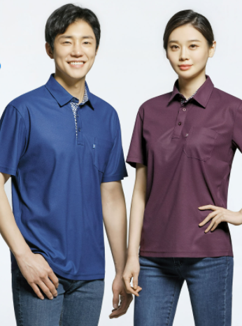 TS-1702-1/2/3 3colors NAVY / BLUE / WINE COOLON 수분이 빨리 흡수되고 신속하게 건조 되도록 설계된 쿨론의 상쾌한 소재