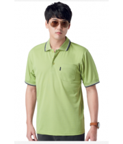 KSK 571  제품소재  POLYESTER / COOLON  특징  라이트 그린  통풍성을 고려한 겨드랑이부분 메쉬원단  흡한속건 - 땀을 쉽게 흡수하고 건조가 빠름  사이즈  M/L/XL/2XL/3XL