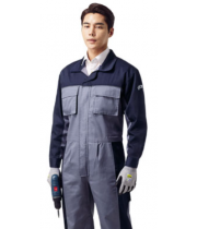 KSK 116 (회색,곤색투톤)  제품소재  POLYESTER 65%, COTTON 35% T/C  사이즈  M / L / XL / 2XL / 3XL / 4XL