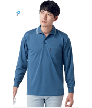 KSK 592  제품소재  POLYESTER / COOLON  특징  긴팔  북청색의 시원한 컬러감  사이즈  M/L/XL/2XL/3XL/4XL