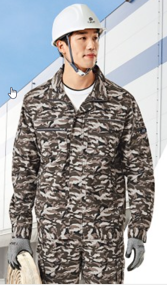 TB-1013J / TB-1013P, 	TB-1013J / TB-1013P 소재	POLYESTER 65%, RAYON 35% 사이즈	상의 : M , L , XL , 2XL , 3XL , 4XL 하의 : 28 , 30 , 32 , 34 , 36 , 38 , 40 색상	BEIGE (베이지) 원단	T/R 트로피컬 / 카모패턴 특징	YKK 지퍼 사용