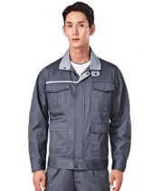 TB-790J / TB-790P, 	TB-790J / TB-790P 소재	POLYESTER 65%, COTTON 35% 사이즈	상의 : M , L , XL , 2XL , 3XL , 4XL 하의 : 28 , 30 , 32 , 34 , 36 , 38 , 40 색상	GREY (그레이) 특징	정전기 차폐원단,YKK 지퍼 사용