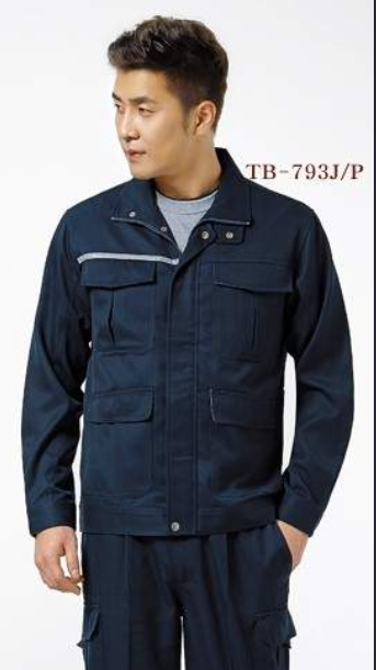 TB-793J / TB-793P, TB-793J / TB-793P 소재	COTTON 100% 사이즈	상의 : M , L , XL , 2XL , 3XL , 4XL 하의 : 28 , 30 , 32 , 34 , 36 , 38 , 40 색상	NAVY (네이비) 특징	방염기능원단,YKK 지퍼 사용