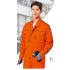 TB-730, 제전복  TB-730 소재	POLYESTER 65%, COTTON 35% 사이즈	M , L , XL , 2XL , 3XL , 4XL 색상	ORANGE (오렌지) 원단	정전기 차폐 원단 특징	하의 밑단 벨크로 비죠 / 앞,허리 투웨이 지퍼 사용 / 일체형