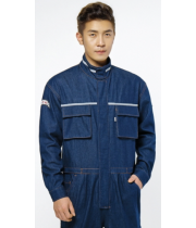 TB-713 소재	COTTON 80%, POLYESTER 20% 사이즈	M , L , XL , 2XL , 3XL , 4XL 색상	BLUE JEAN (블루진) 원단	면 혼방 / 원단 워싱 제품 특징	하의 밑단 벨크로 비죠 / 앞,허리 투웨이 지퍼 사용 / 일체형