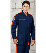 TB-711 소재	POLYESTER 65%, COTTON 35% 사이즈	M , L , XL , 2XL , 3XL , 4XL 색상	NAVY/ORANGE (네이비/오렌지) 특징	하의 밑단 벨크로 비죠 / 앞,허리 투웨이 지퍼 사용 / 일체형