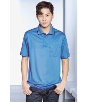 T2	  POLYESTER 100% 국내산 원단, 반팔 BLUE Size: S / M / L / XL / 2XL / 3XL / 4XL