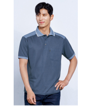 UBS 9302	  POLYESTER 100% 국내산 원단, 반팔 GREY Size: S / M / L / XL / 2XL / 3XL / 4XL