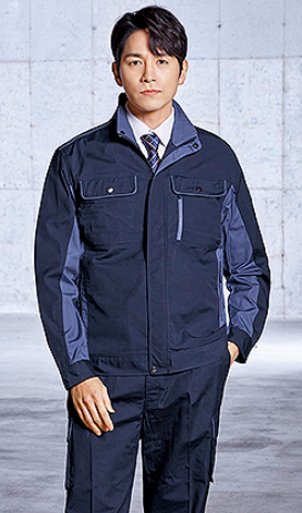 UBS 3091	UBS 3092 COTTON 100%, 방염 기능 원단 상의 NAVY Size: M / L / XL / 2XL / 3XL / 4XL	COTTON 100%, 방염 기능 원단 하의 NAVY Size: 28~40