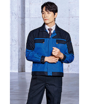 UBS 3087	UBS 3086 POLYESTER 65%, RAYON 35% 개버딘/상의 BLUE/NAVY Size: M / L / XL / 2XL / 3XL / 4XL	POLYESTER 65%, RAYON 35% 개버딘/하의 BLUE/NAVY Size: 28~40