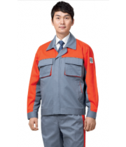 KSK 720 (긴팔 반팔 선택)  제품소재  T/C  특징  GRAY톤과 깔끔한 ORANGE 배색  사이즈  M/L/XL/2XL/3XL/4XL 하의28~40