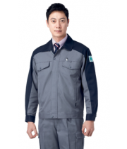 KSK 505 (긴팔 반팔 선택)  제품소재  POLYESTER 65% RAYON 35%  특징  T/R 개버딘  2가지색상 바지 타입 KP505 회색 & KP505-1 곤색